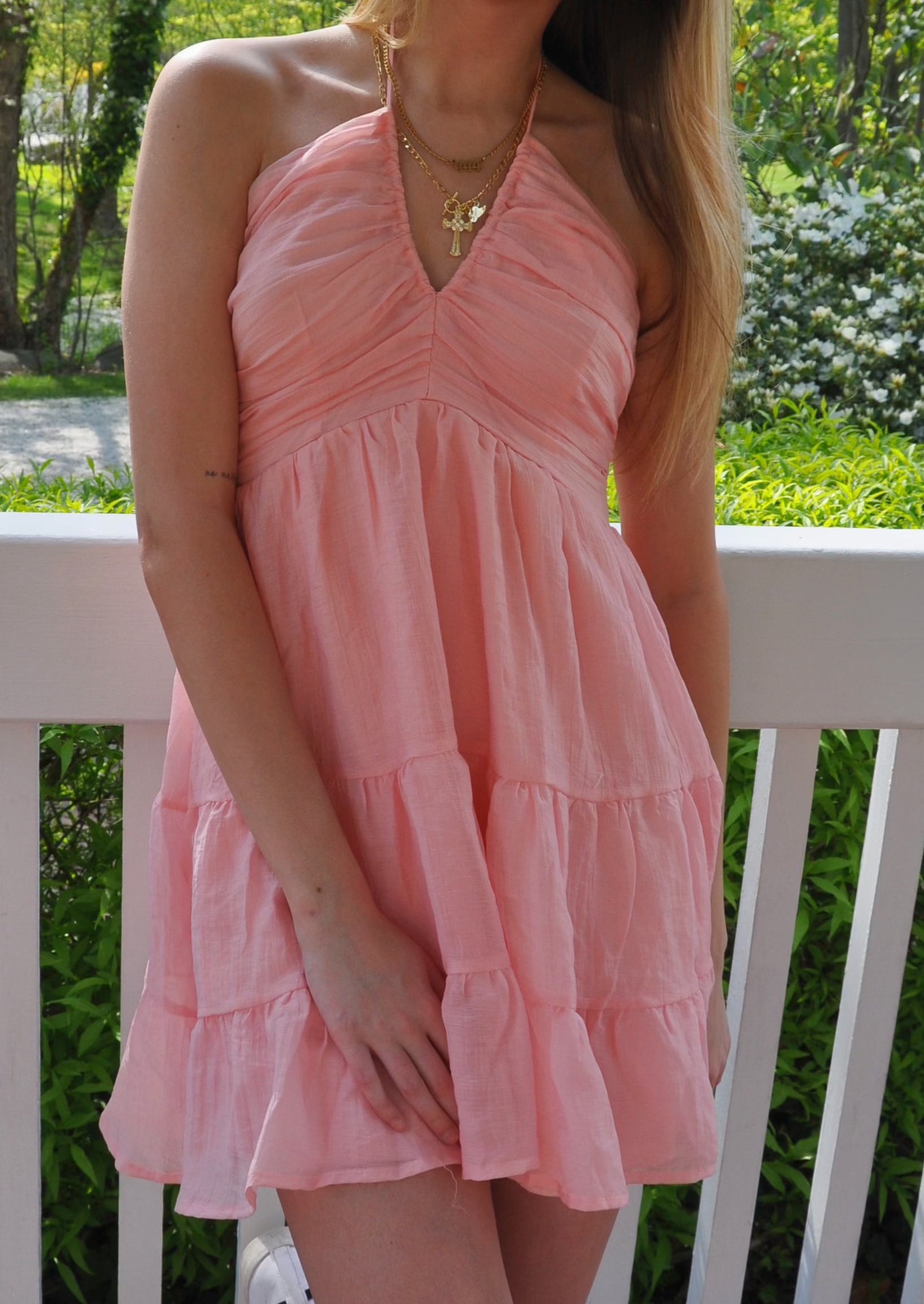 Halter Plunge Mini Dress Emerald Lily Boutique Halter Plunge Mini Dress Emerald Lily Boutique